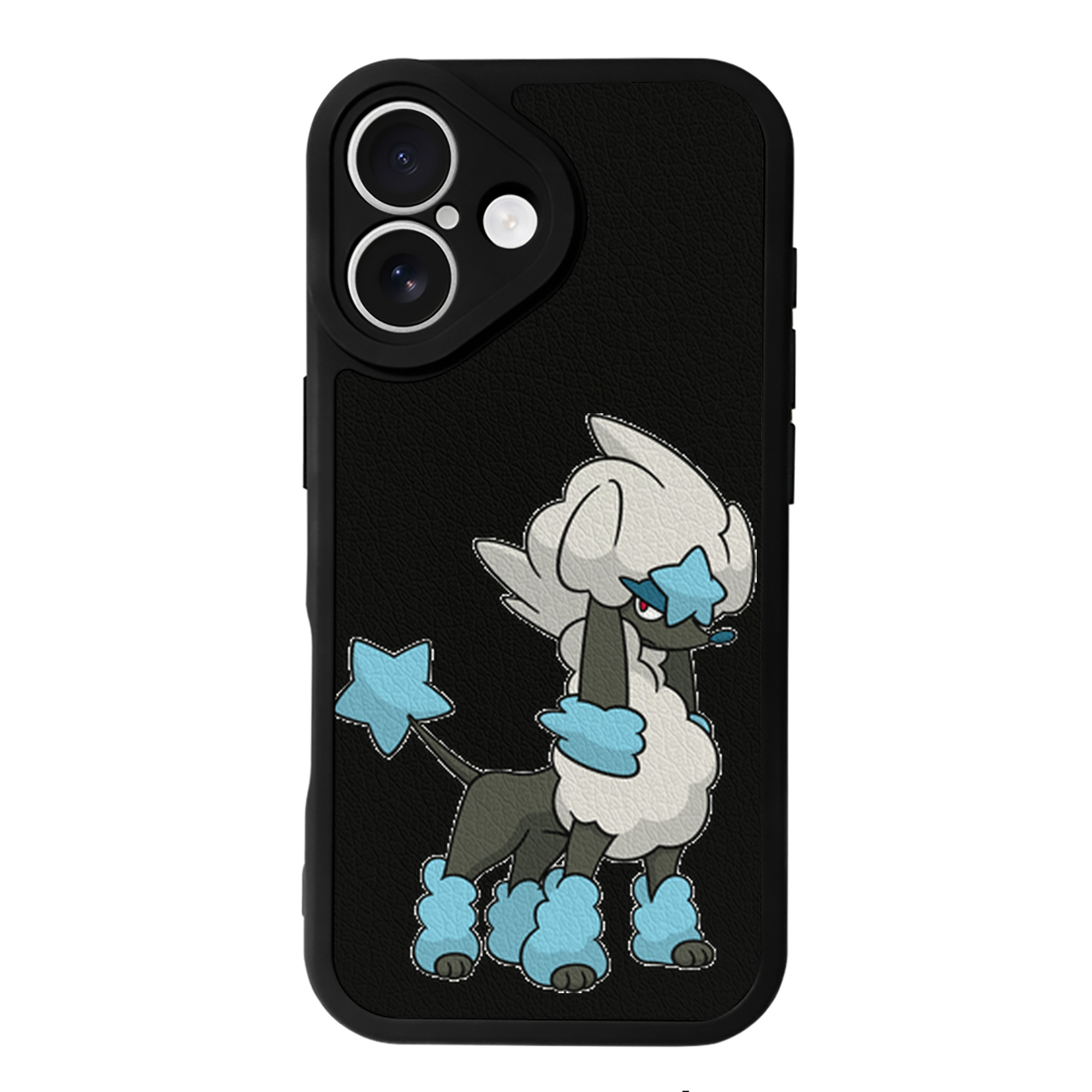 （画像用） ポケットモンスター Pokémon 【iPhone 16シリーズ対応】シリコンスマホケース（レザー調） 材質：シリコン